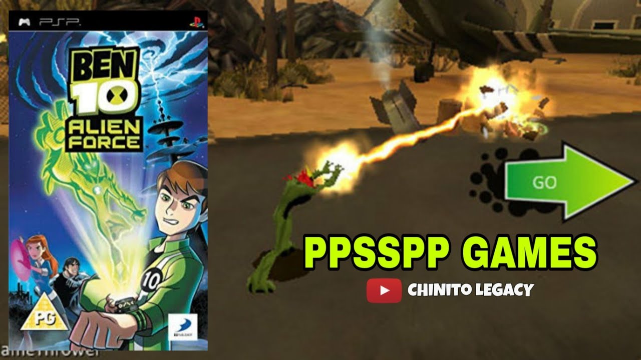 download game ppsspp ben 10 Alien Force cso